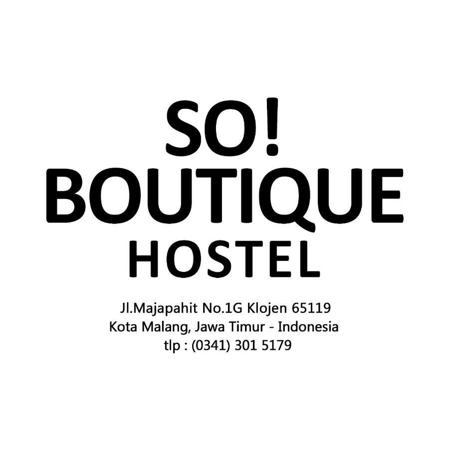 So! Boutique Hostel 말랑 외부 사진